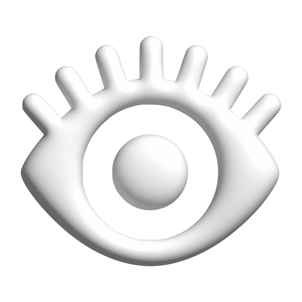 eye 3d icon png