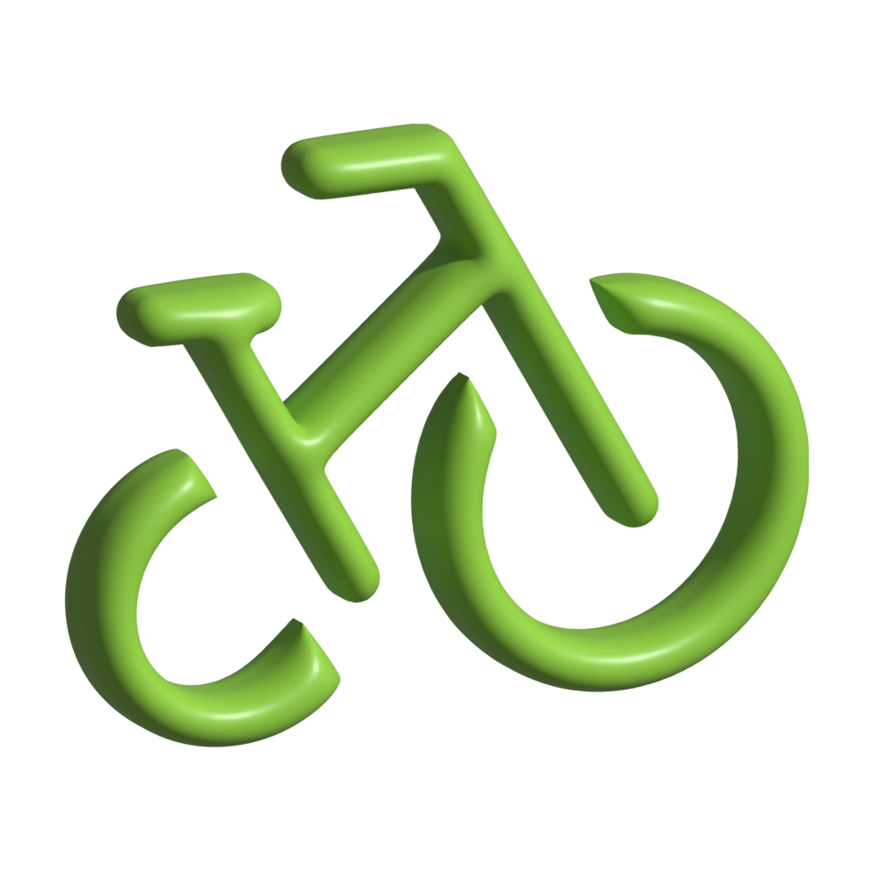 3d Symbol von Fahrrad png