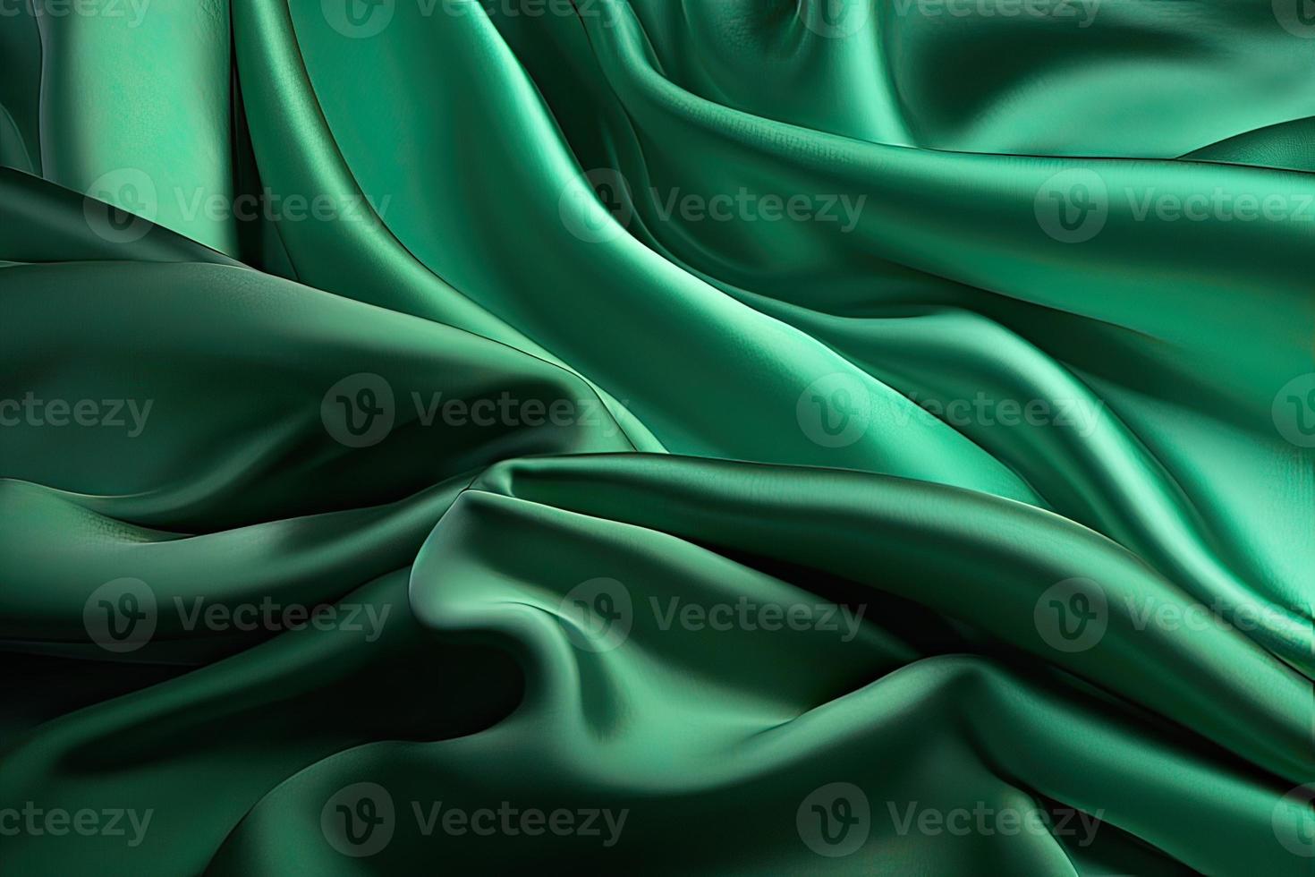 suave elegante verde seda o satín textura lata utilizar como antecedentes foto