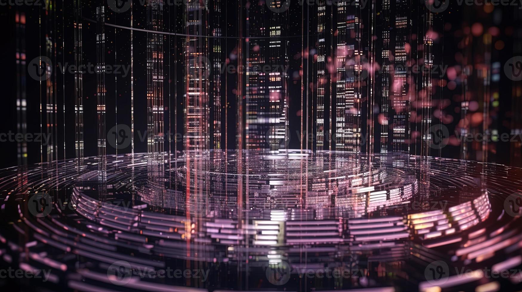3d rendering of data storage concept. Computer generated abstract background,Digital data storage concept photo