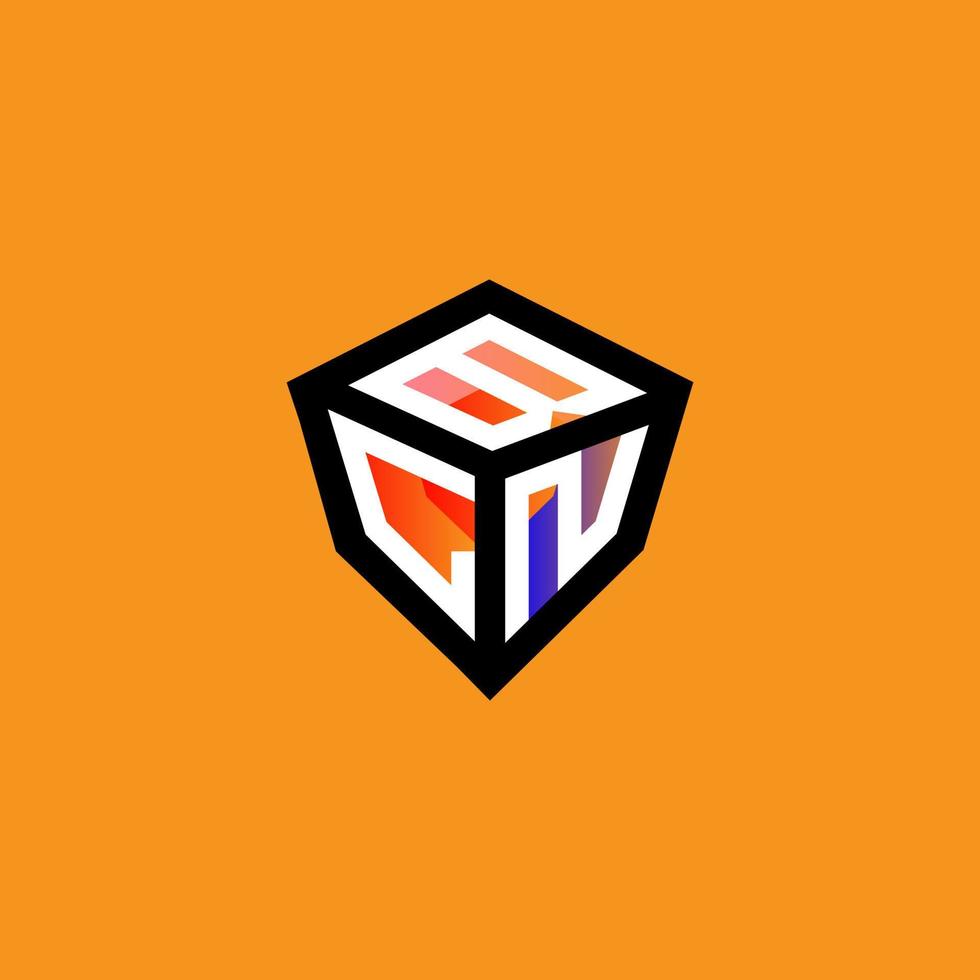 BLN letter logo creative design with vector graphic, BLN simple and modern logo.