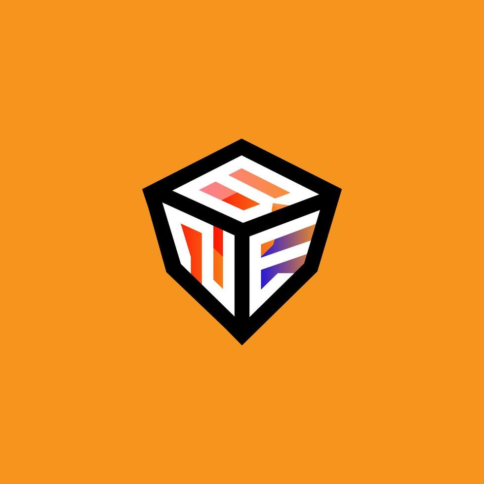 BNE letter logo creative design with vector graphic, BNE simple and modern logo.