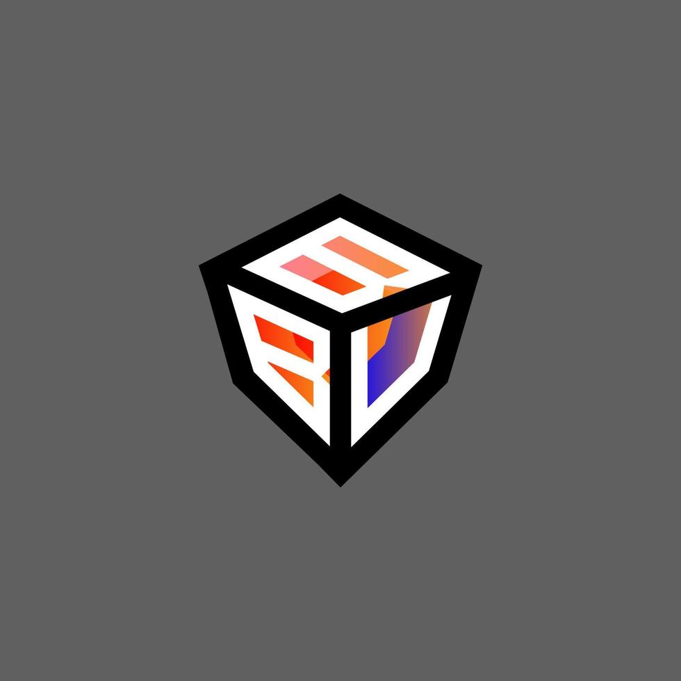 BBU letter logo creative design with vector graphic, BBU simple and modern logo.