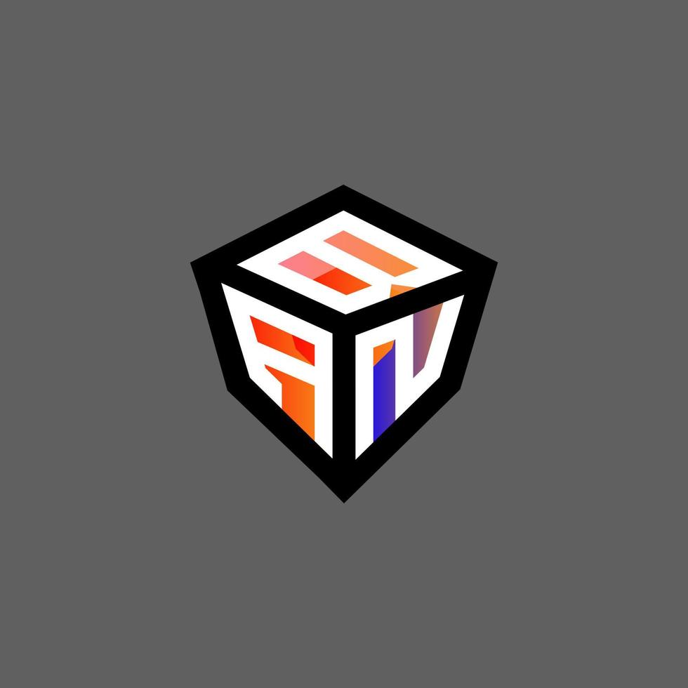BAM letter logo creative design with vector graphic, BAM simple and modern logo.