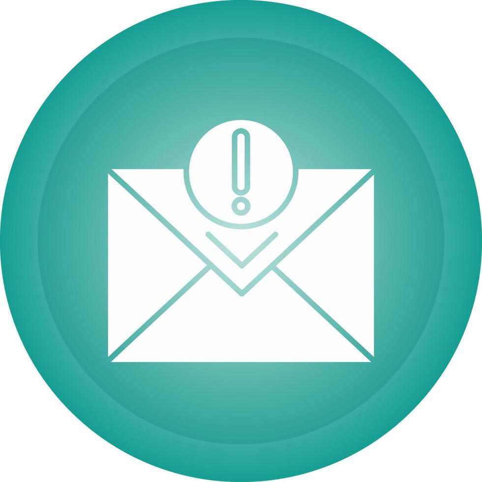 Urgent Mail Vector Icon