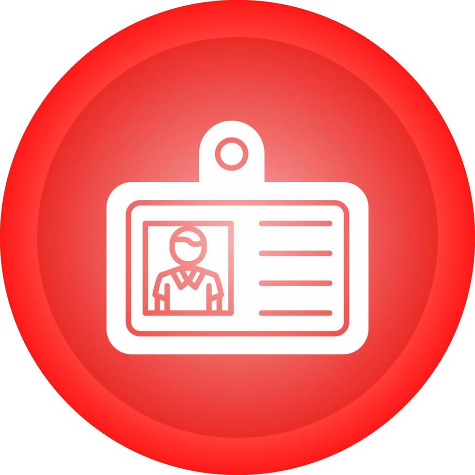 Staff Card Vector Icon