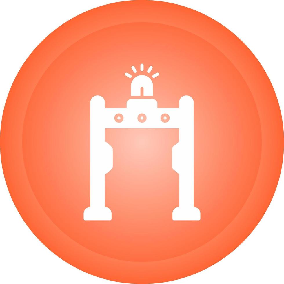 Metal Detector Vector Icon