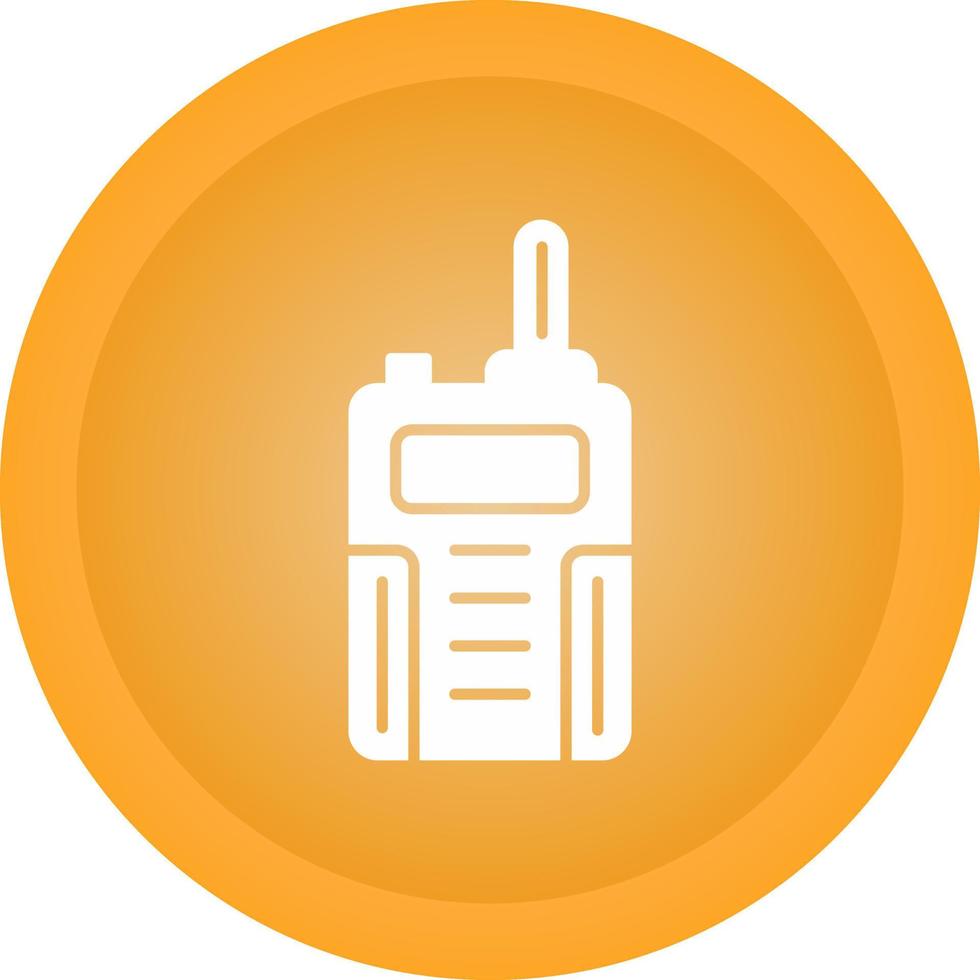 Walkie Talkie Vector Icon