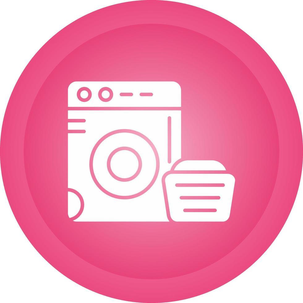 Washing Machine Vector Icon