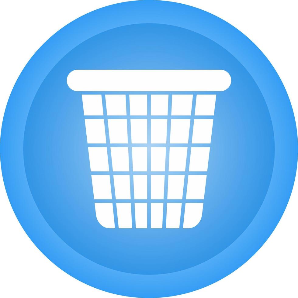 Trash Bin Vector Icon