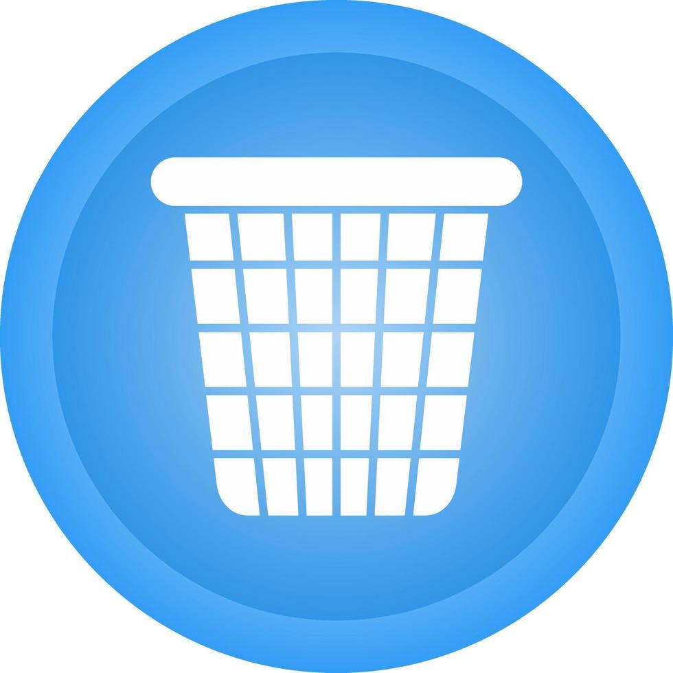 Trash Bin Vector Icon