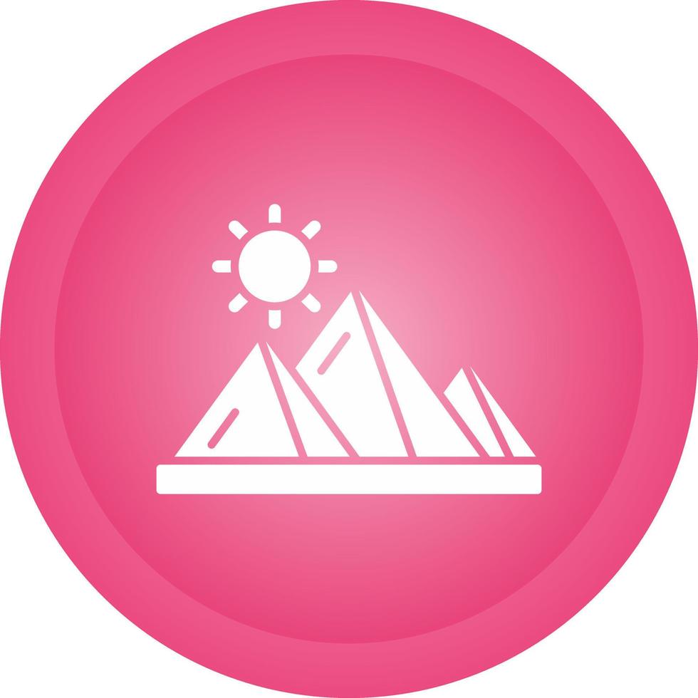 Pyramid Vector Icon