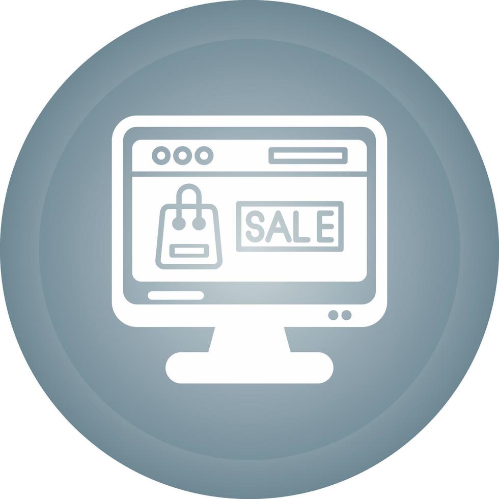 Online Sale Vector Icon