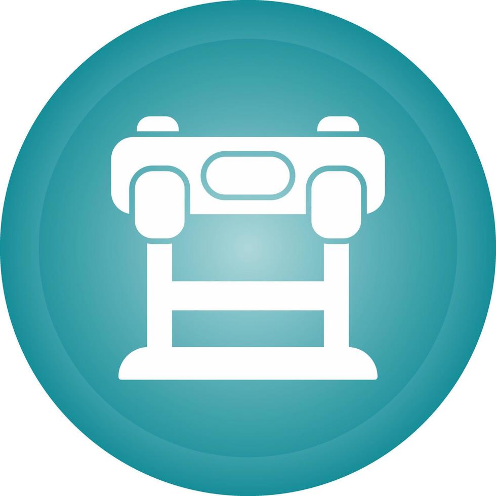 Hurdles Race Vector Icon
