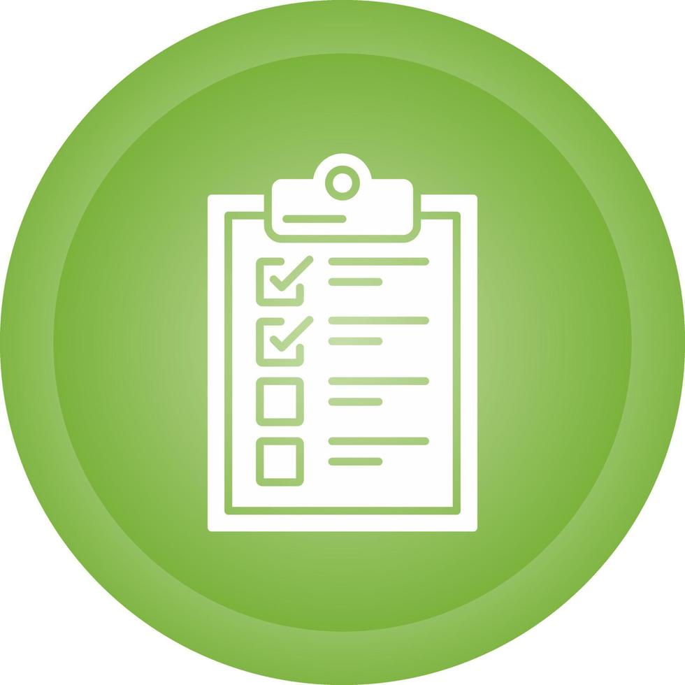 Check List Vector Icon