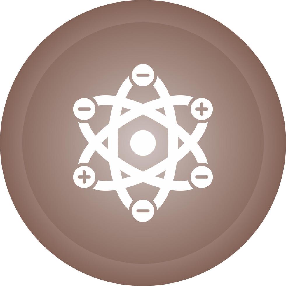 Atom Structure Vector Icon