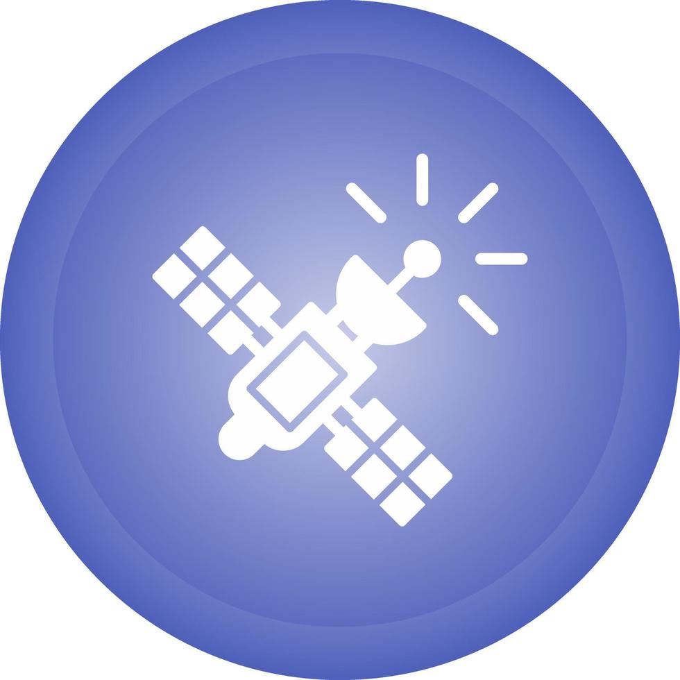 icono de vector de satélite