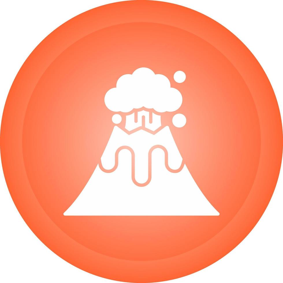 Volcano Vector Icon