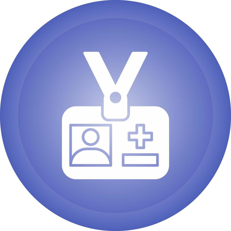 Medical Id Vector Icon