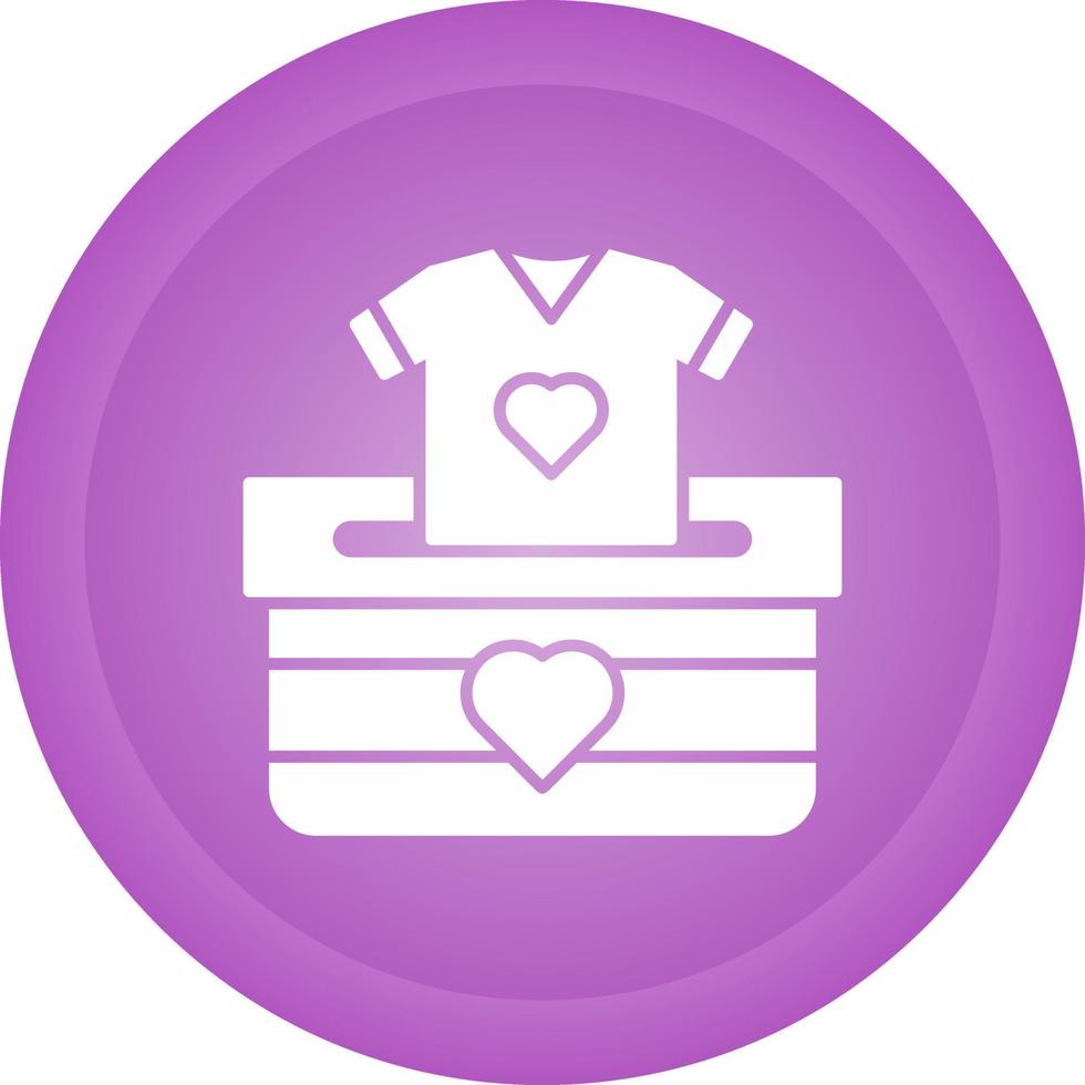 Cloth Donate Vector Icon