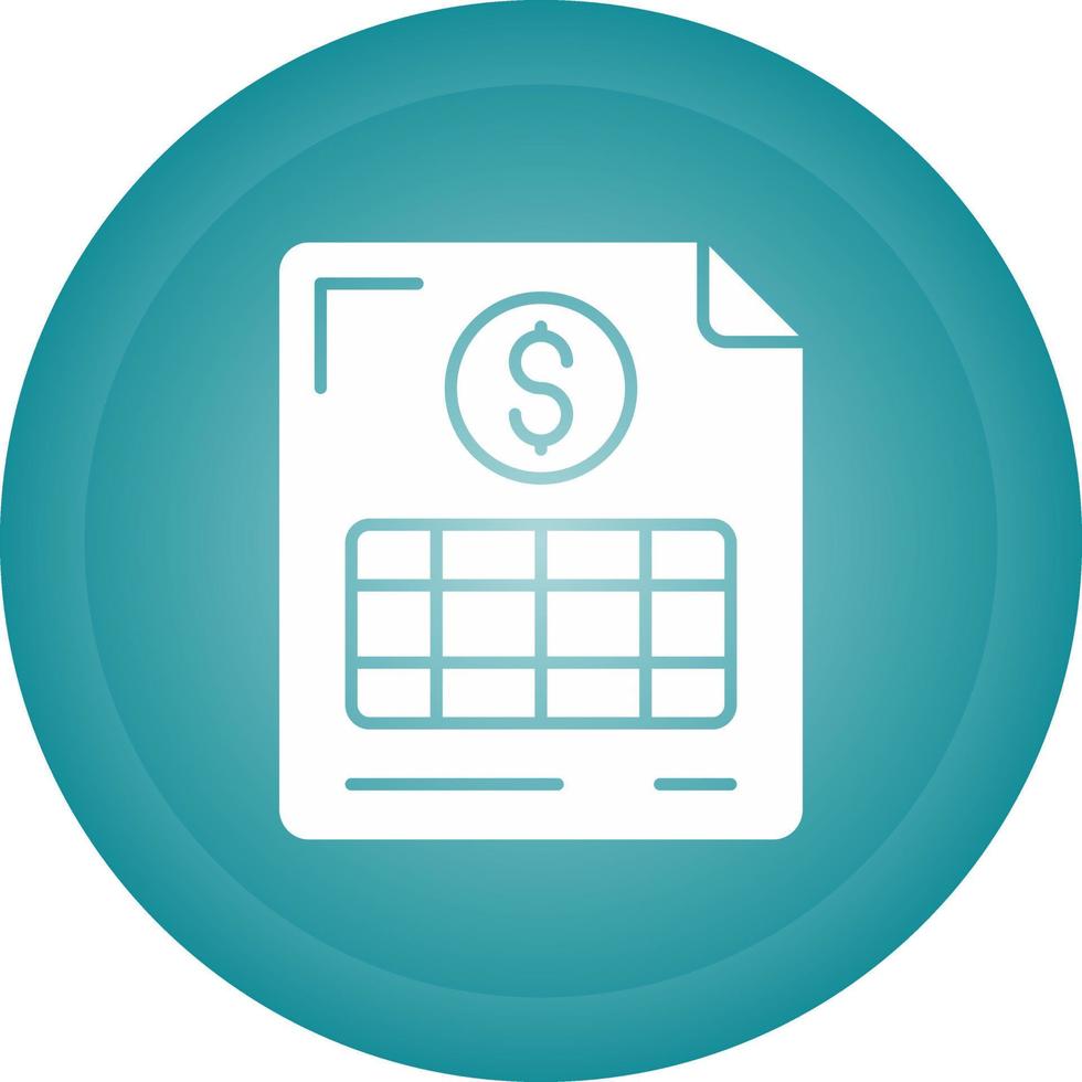 Invoice Vector Icon