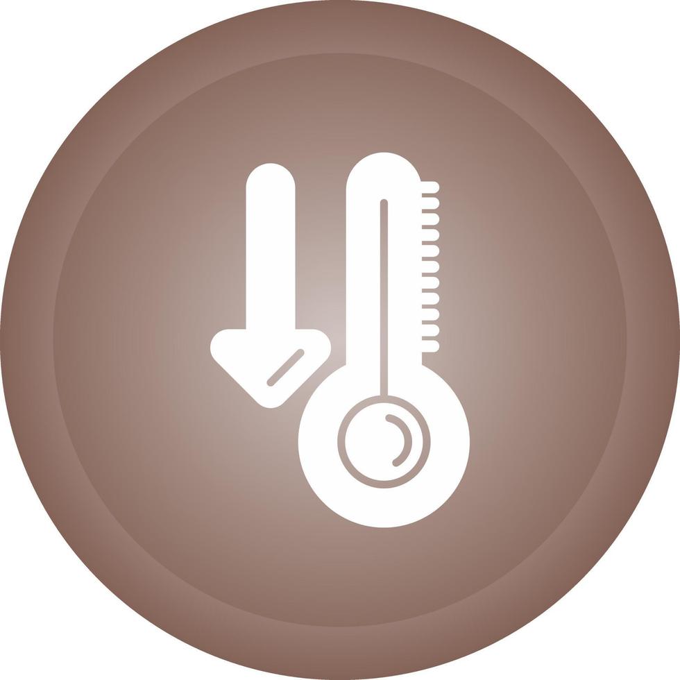Low Temperature Vector Icon