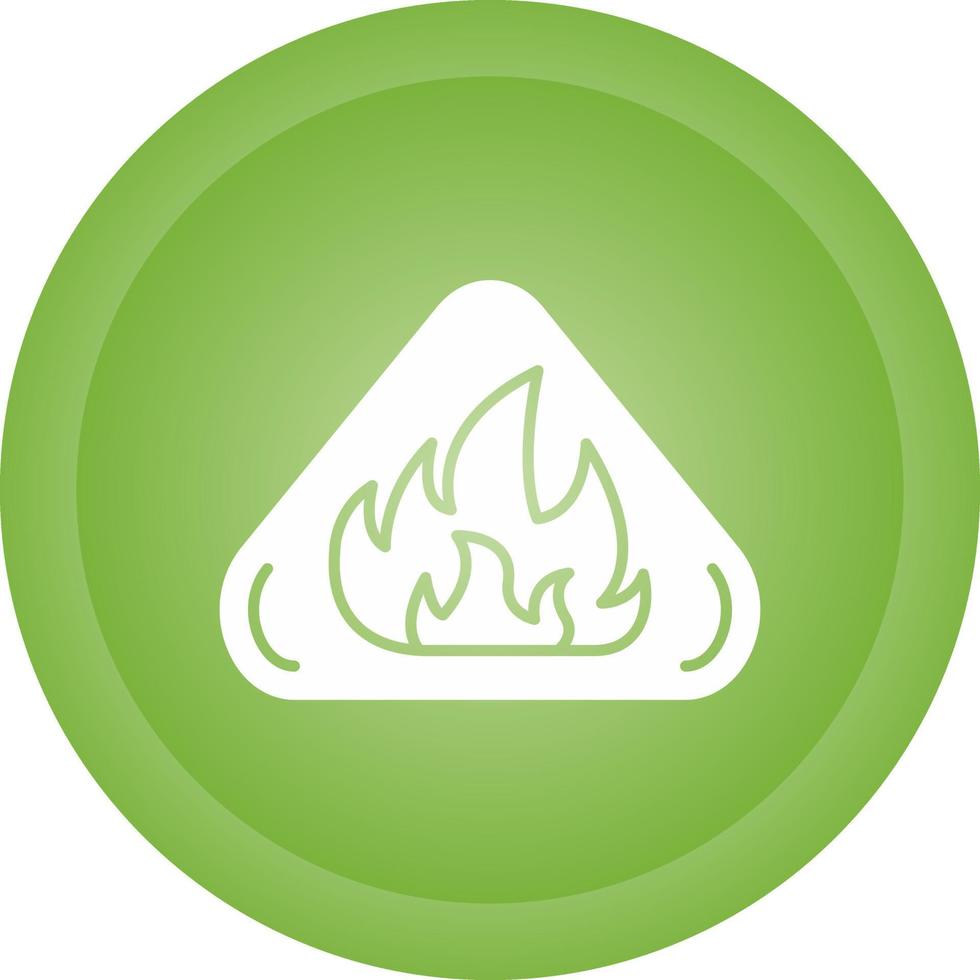 Fire Danger Vector Icon