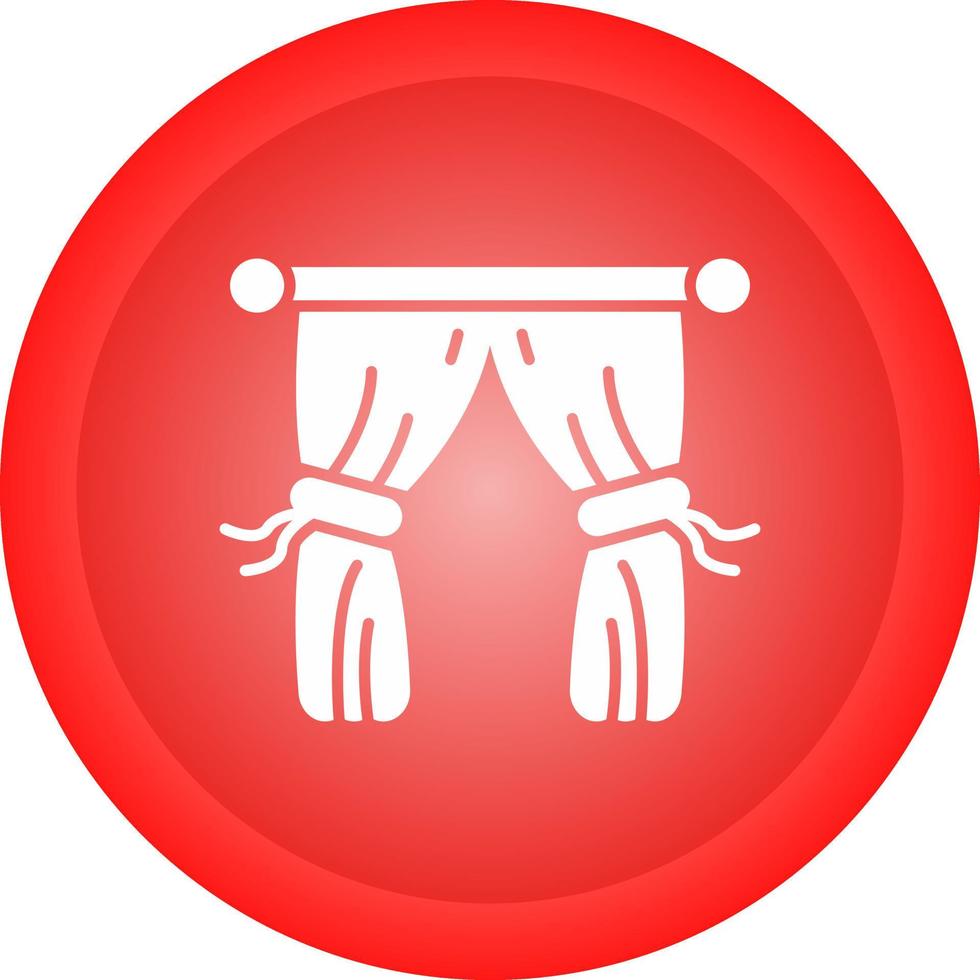 Curtains Vector Icon