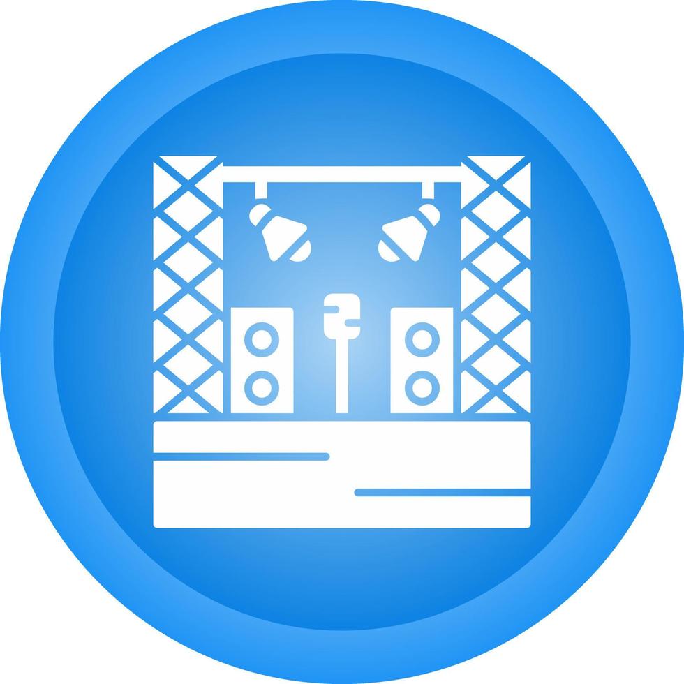 Stage Vector Icon