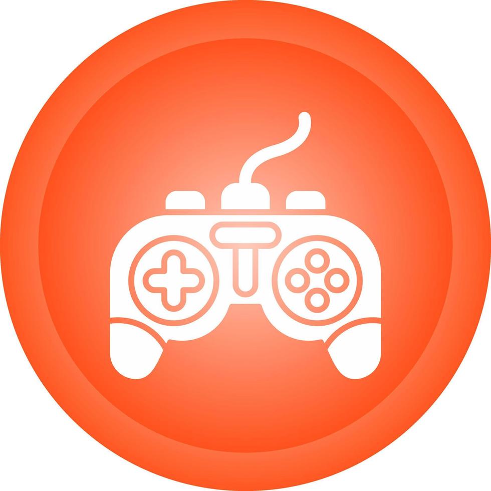 icono de vector de consola de juegos