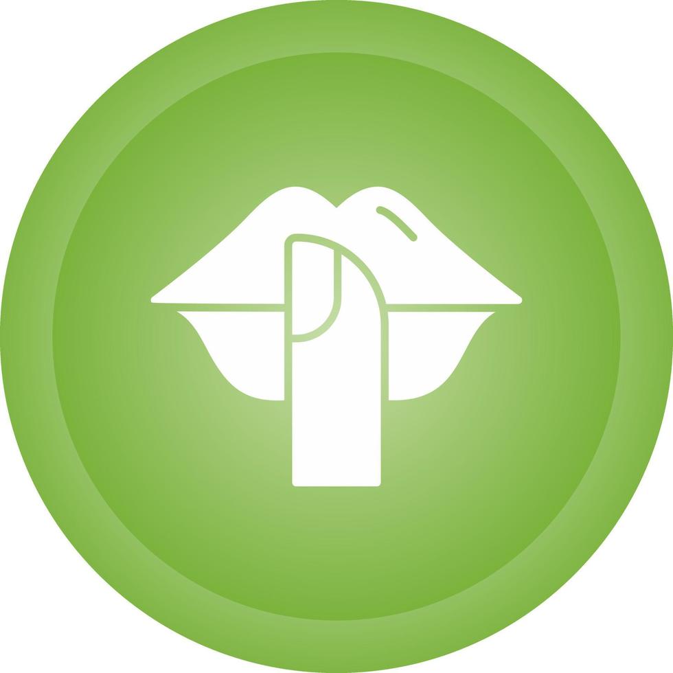 Silence Vector Icon