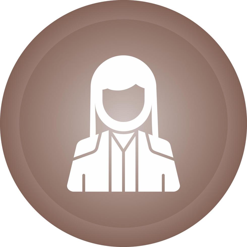 icono de vector femenino