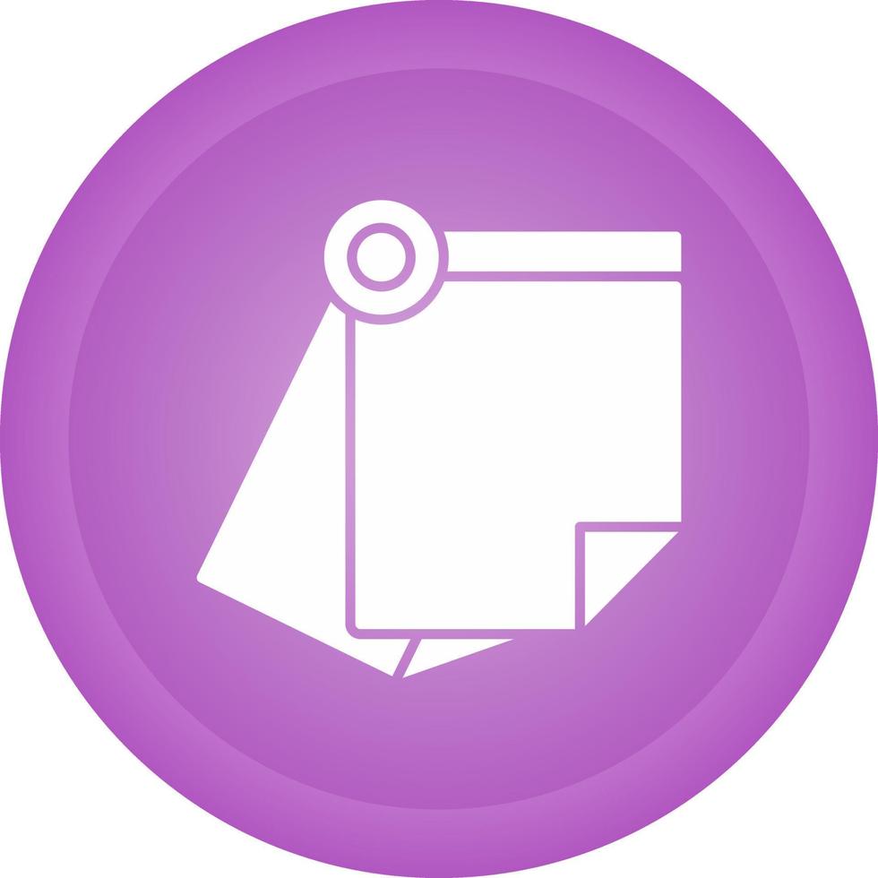 Sticky Note Vector Icon