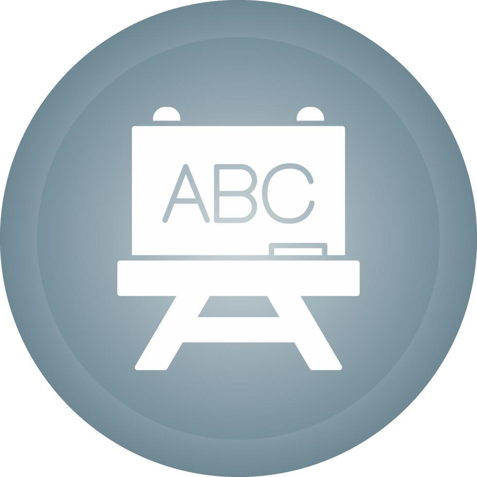Chalk Board Vector Icon