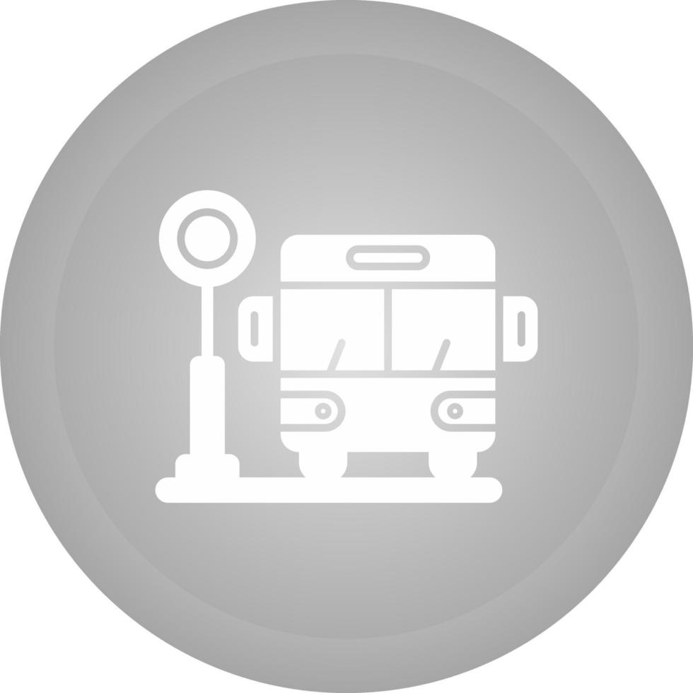 Bus Stop Vector Icon