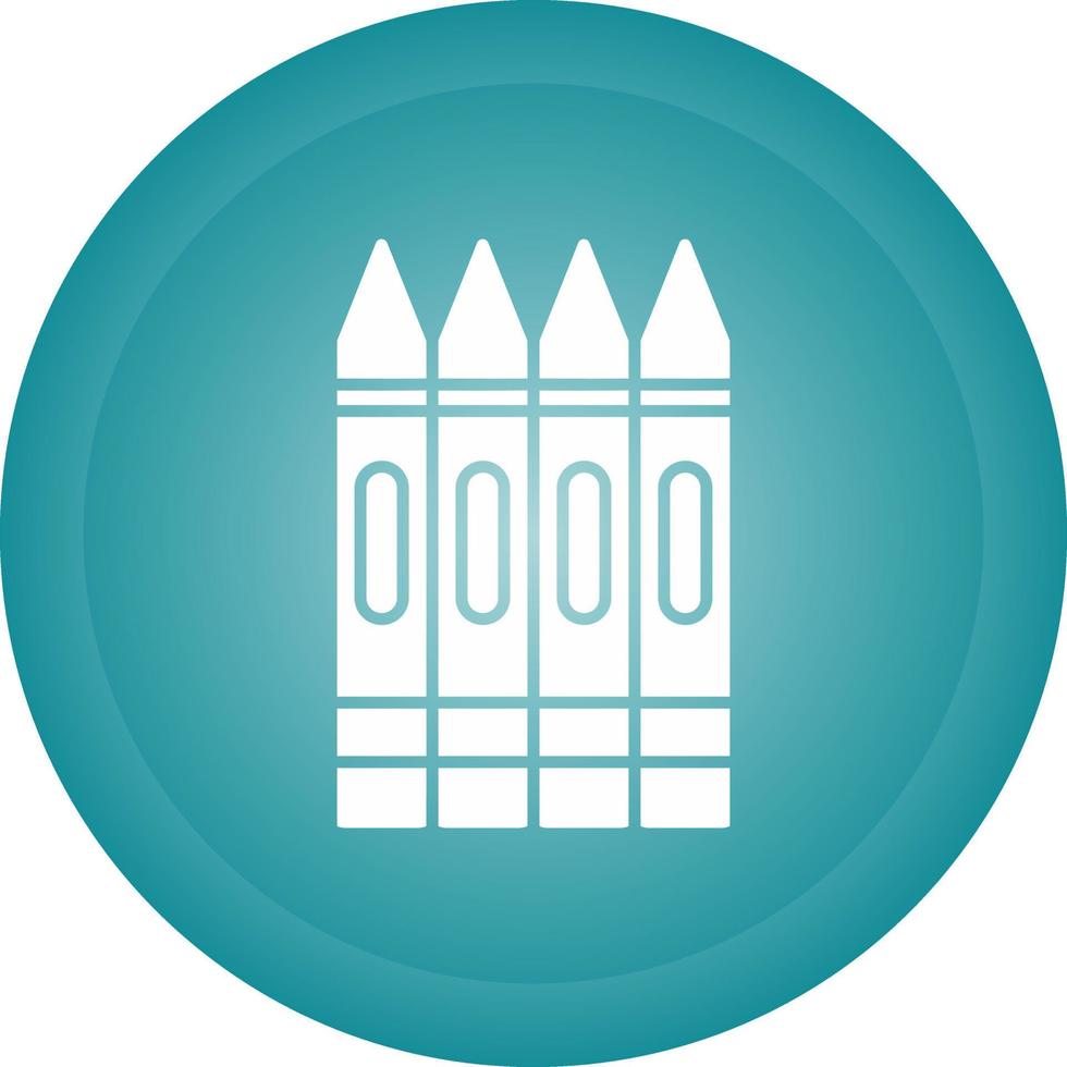 Crayons Vector Icon