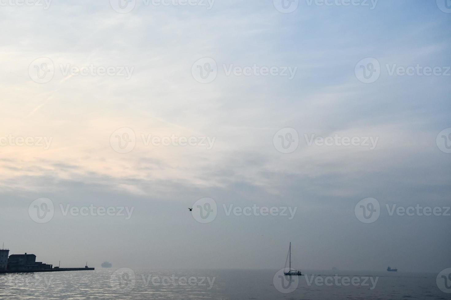 Scenic coastal view photo