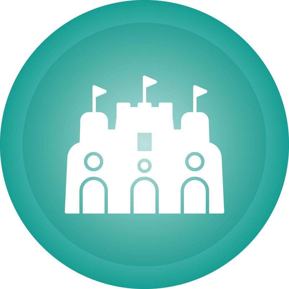 Sand Castle Vector Icon