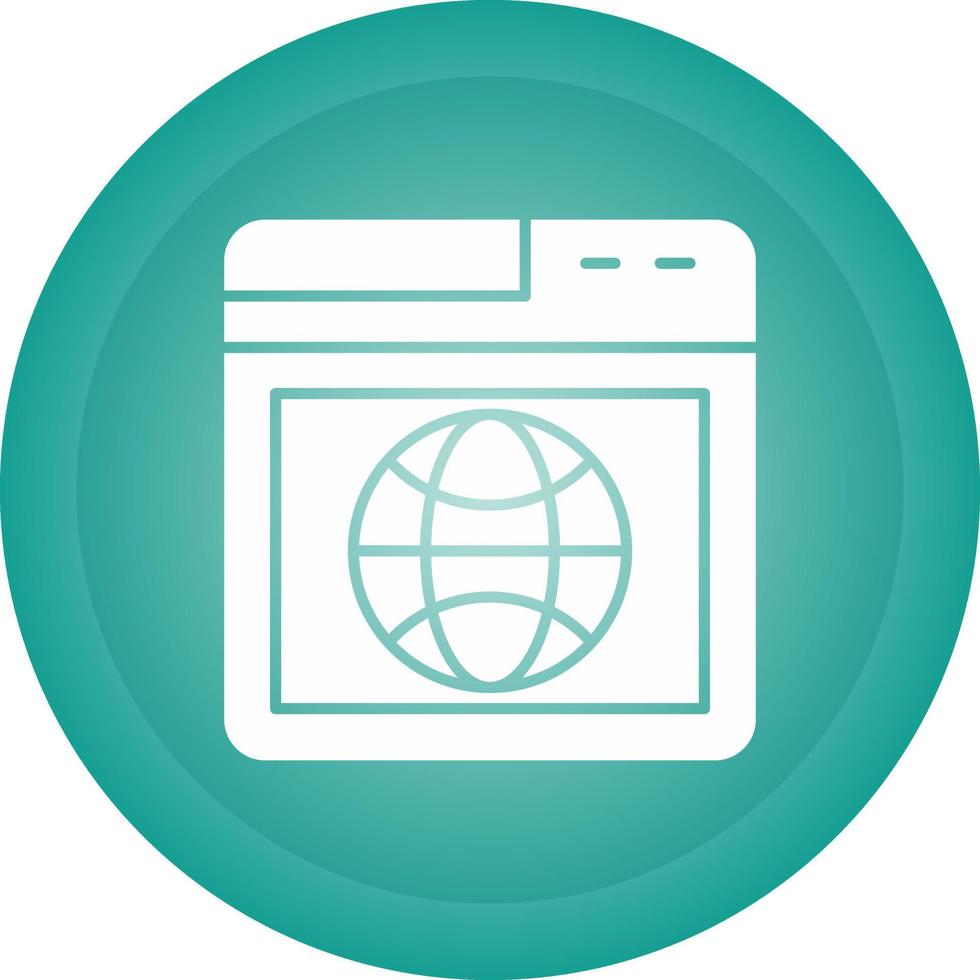 Web Browser Vector Icon