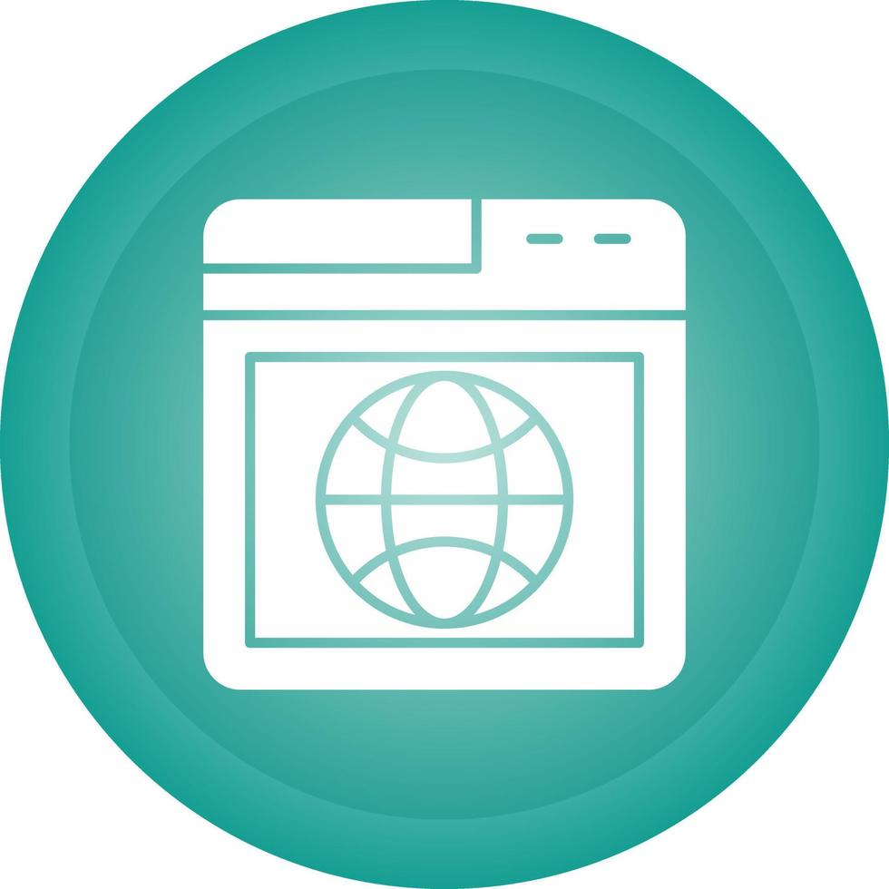 Web Browser Vector Icon