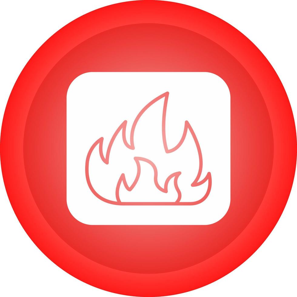 icono de vector de fuego