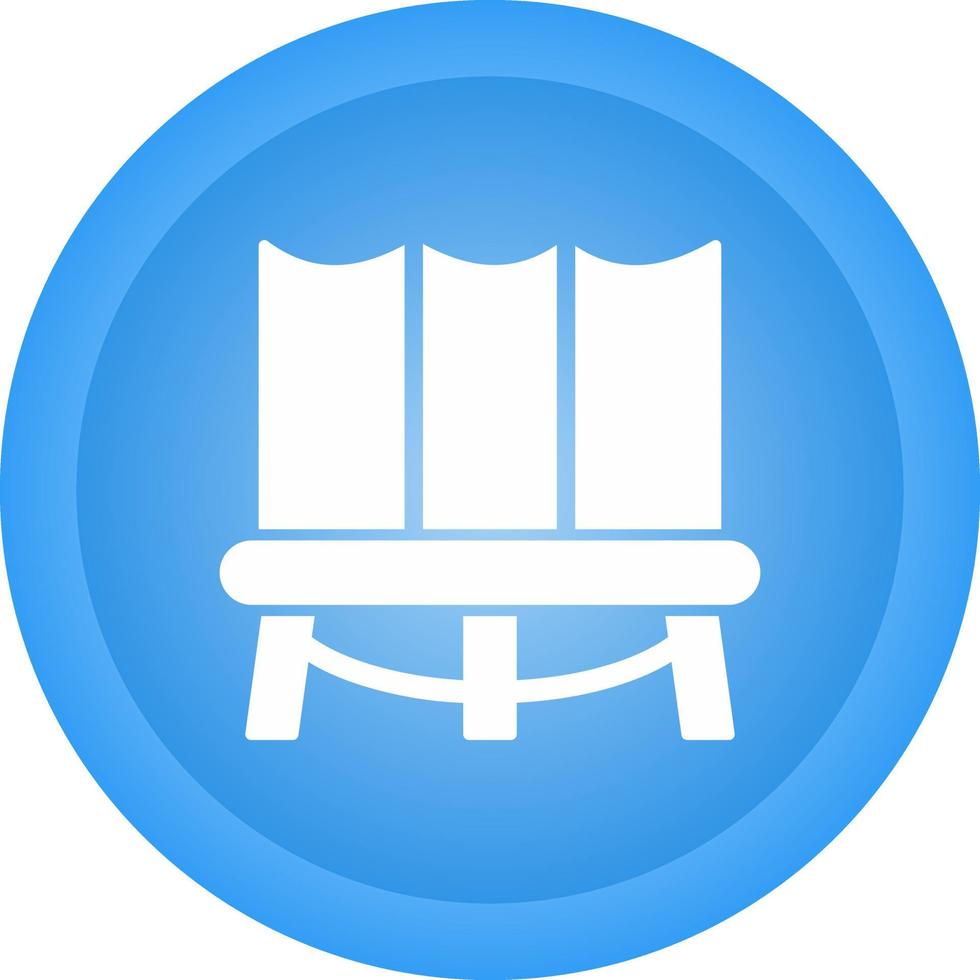 Trampoline Vector Icon