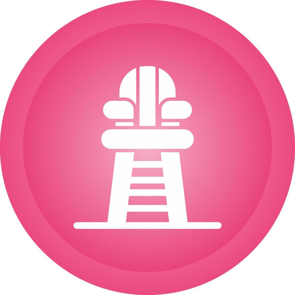 Lifeguard Chair Vector Icon