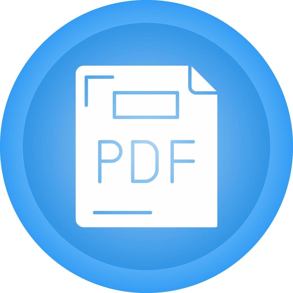 PDF Vector Icon