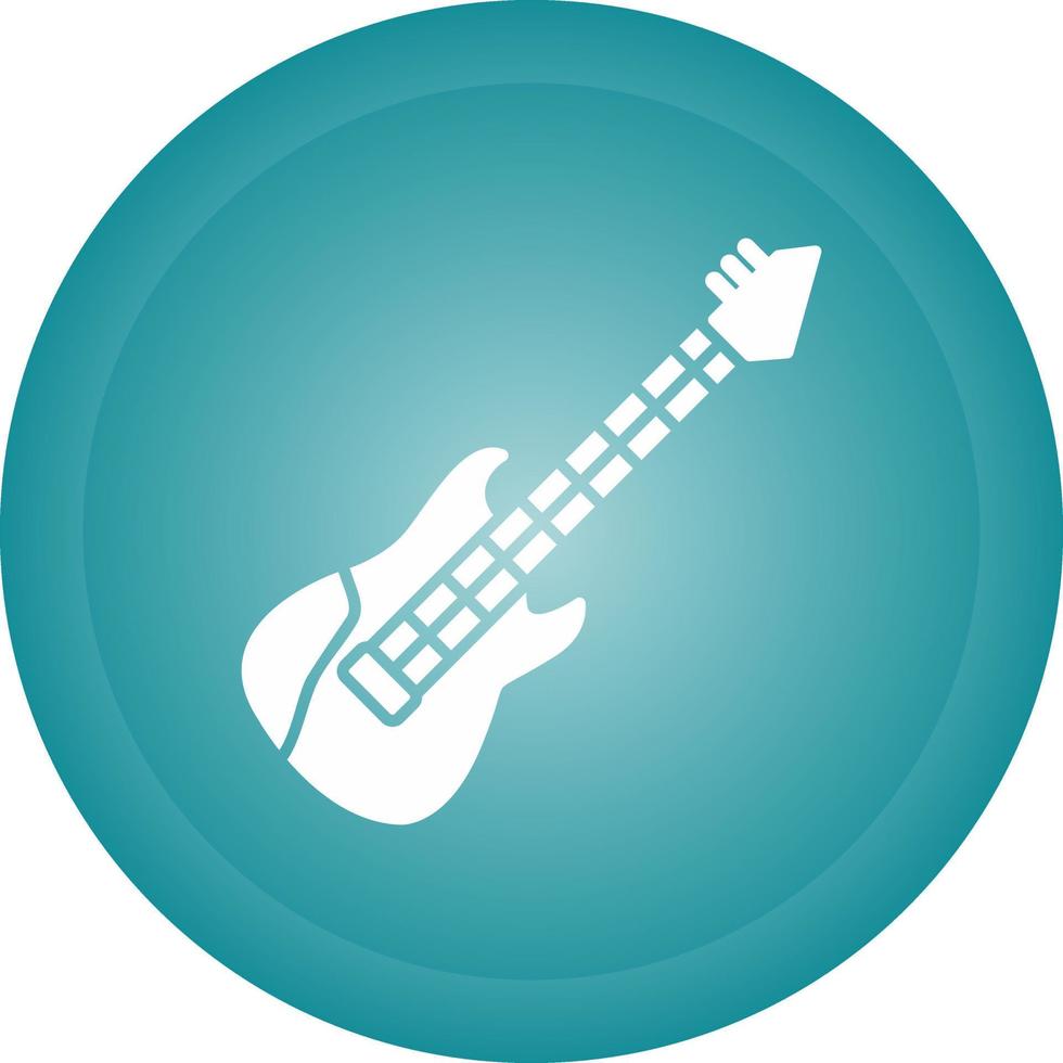 Electric Guitar Vector Icon