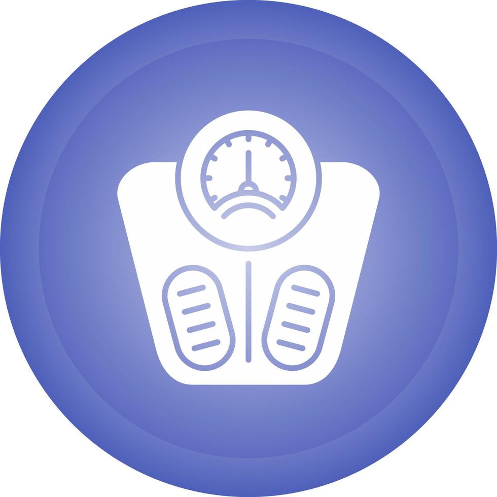 Weight Scale Vector Icon