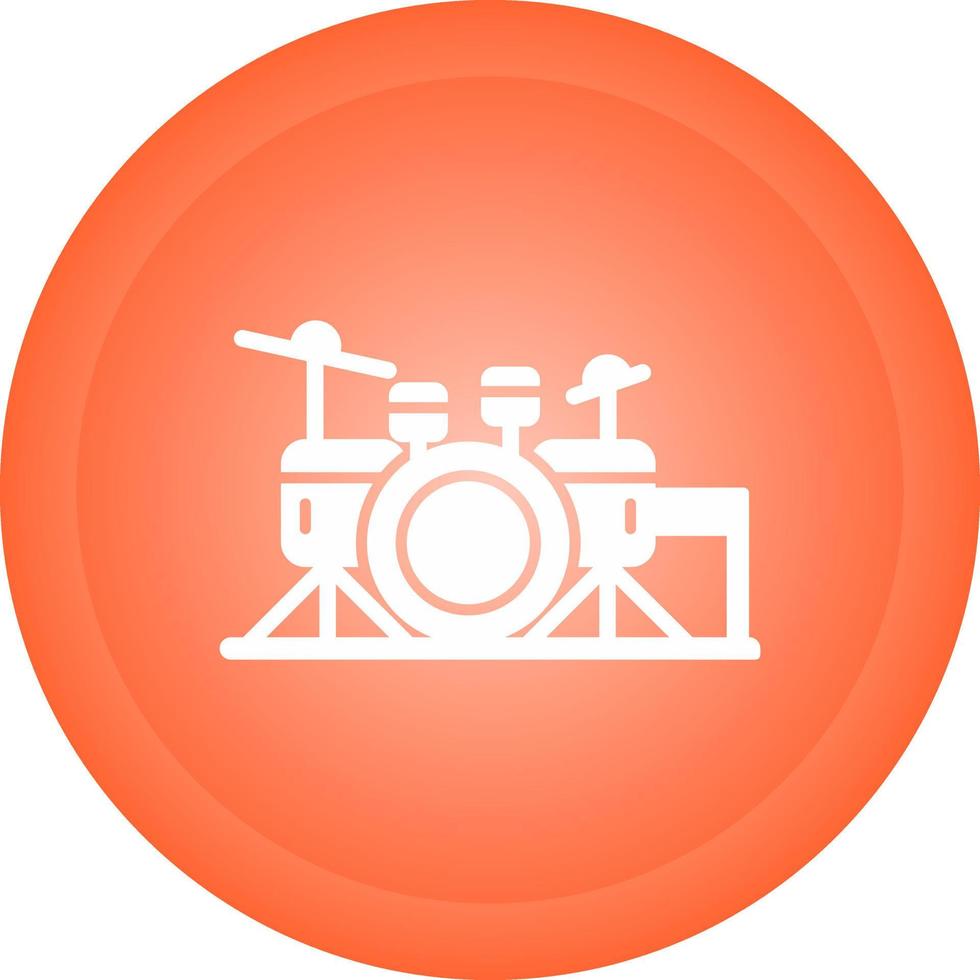 Drum Set Vector Icon