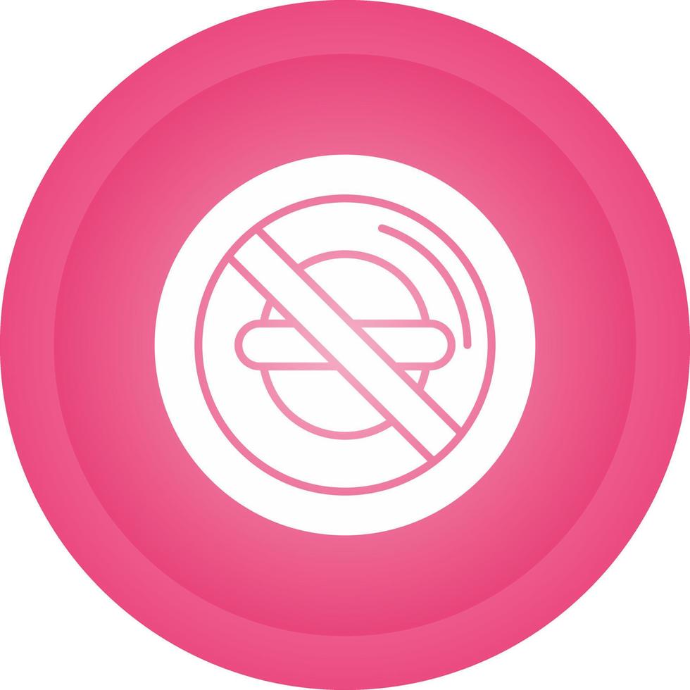 No Food Vector Icon