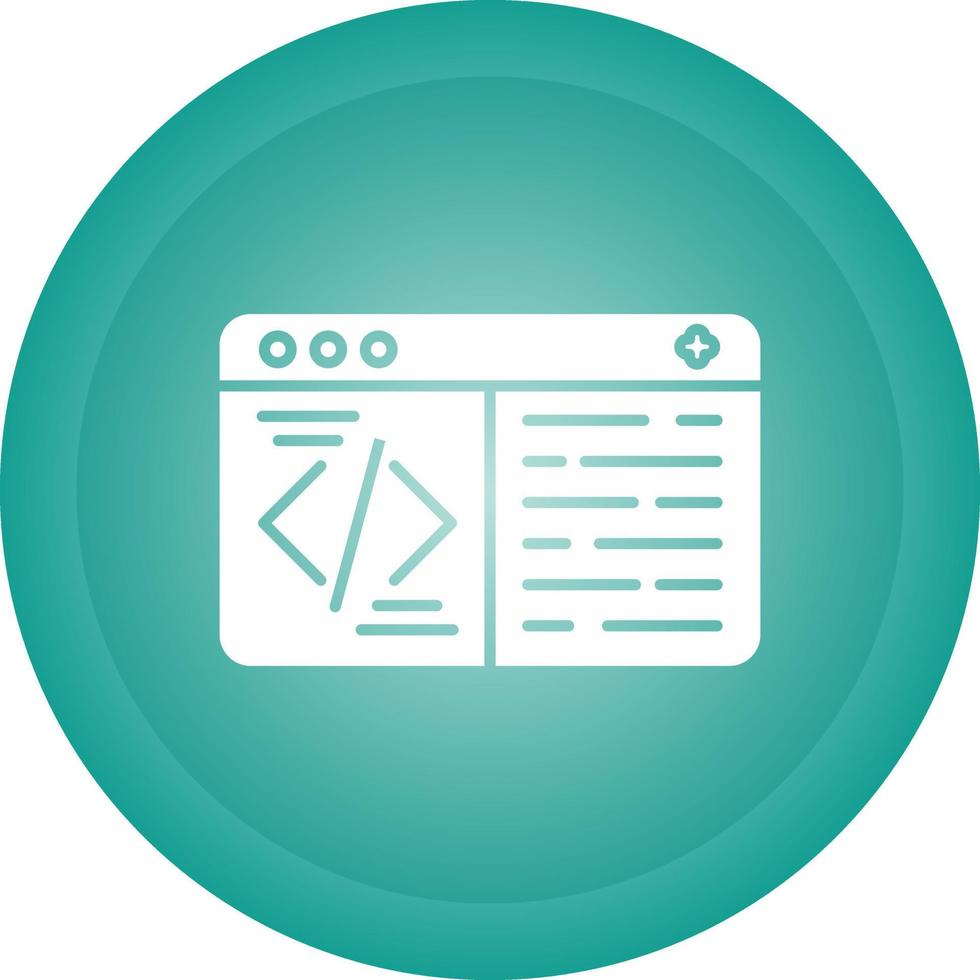 Coding Vector Icon
