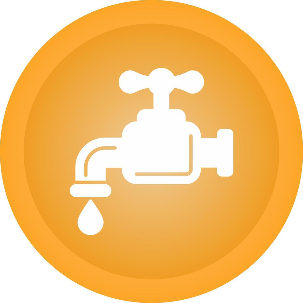 Water Faucet Vector Icon